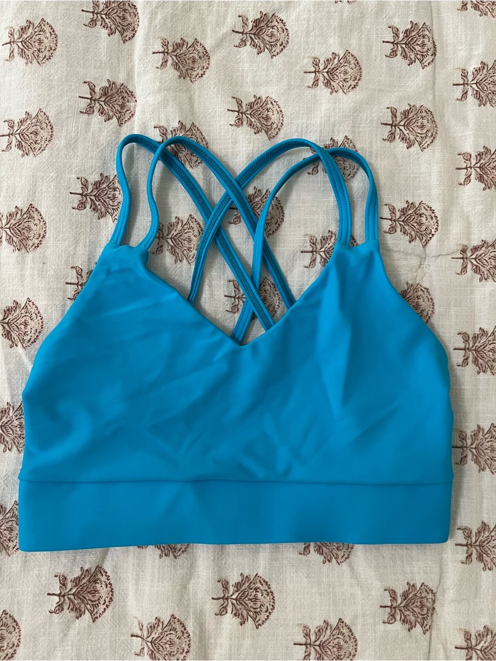 Girls Dance Blue Sports Top